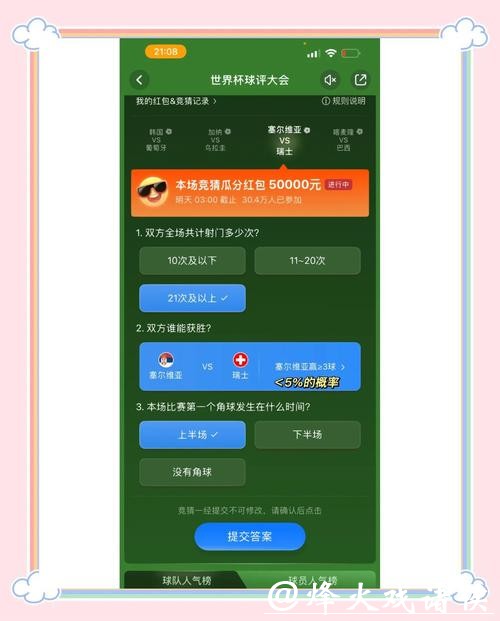 世界杯竞猜平台:提高中奖率的攻略方法 世界杯竞猜平台:提高中奖率的攻略方法